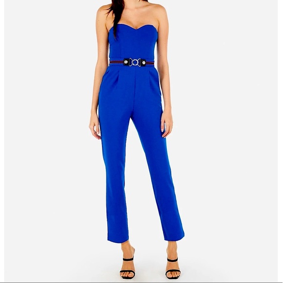express blue jumpsuit